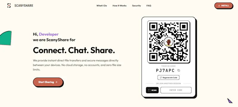 ScanyShare screenshot 2