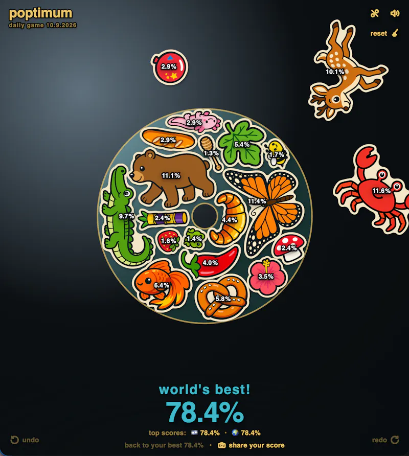 Poptimum screenshot 2