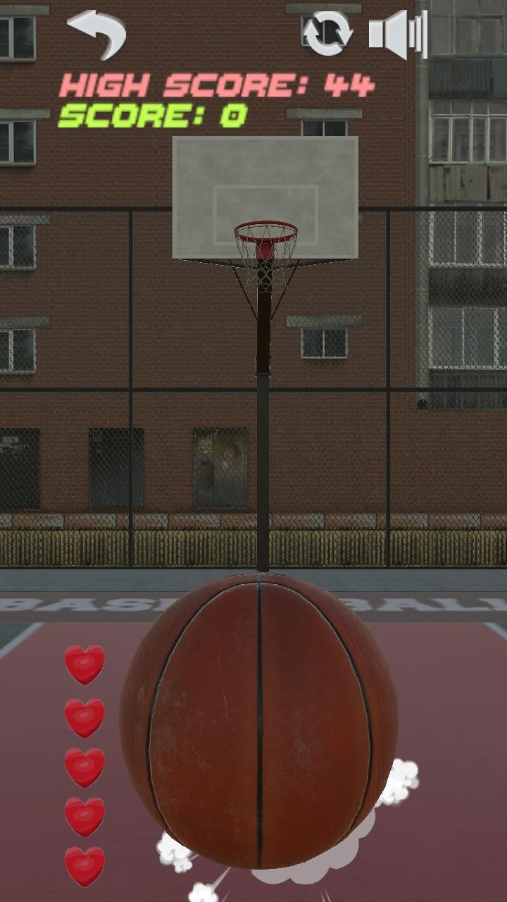 Simulador de disparos de baloncesto media 4