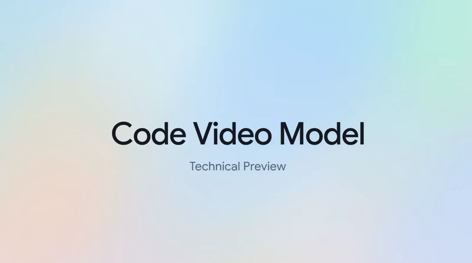 Code Video Model screenshot 2