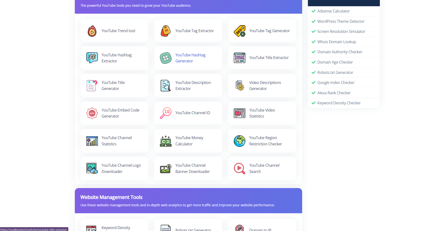 SmallSEOTool.Tools