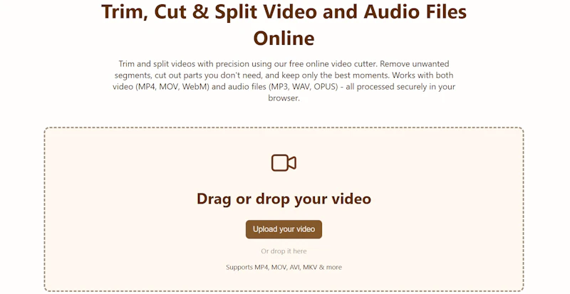 Video Splitter screenshot 1