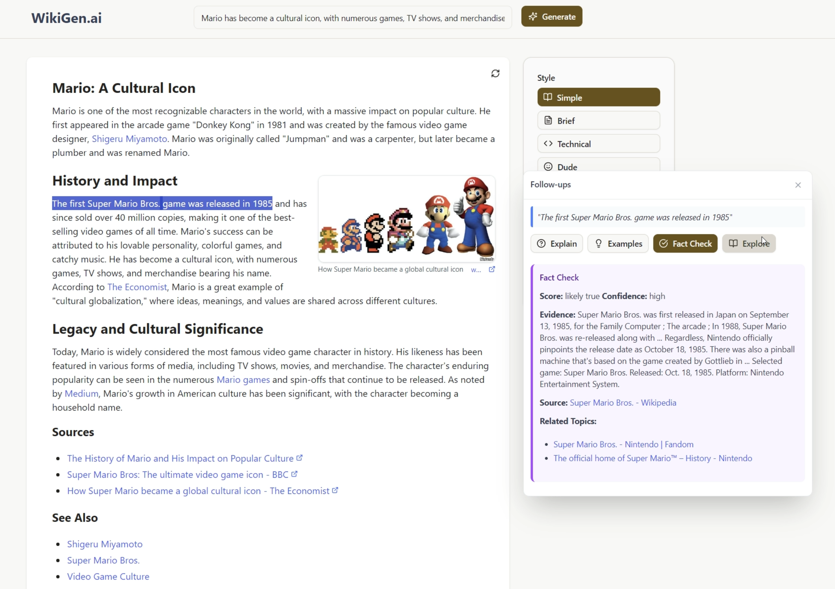 Wikigen.ai - explore anything ! gallery image