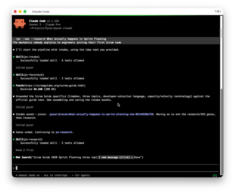 Pysar Writing Assistant screenshot 4