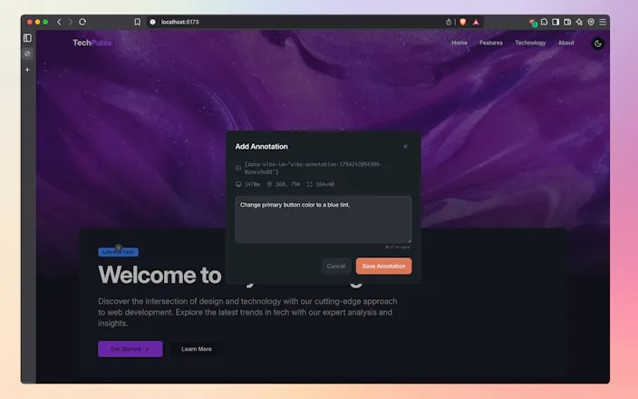 Vibe Annotations gallery image