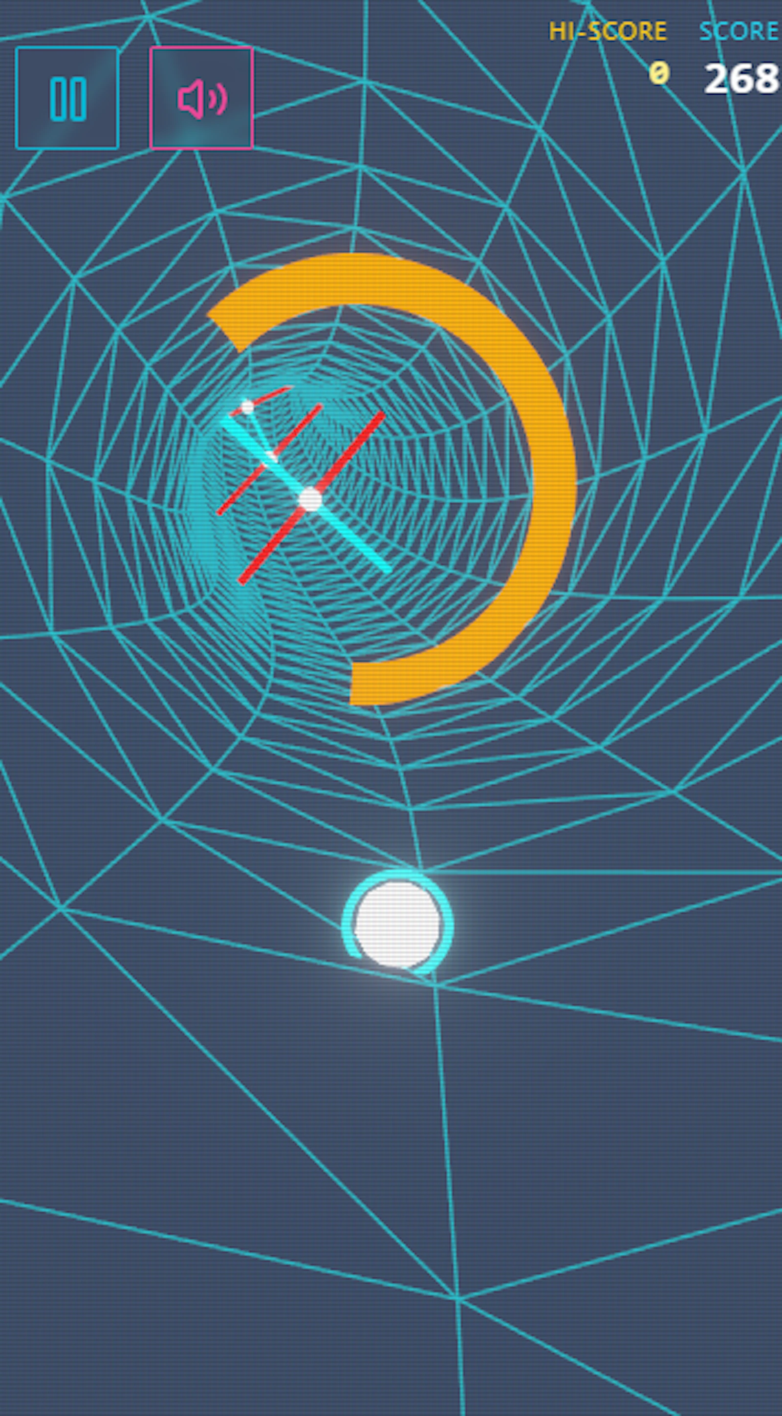 Neon Runner : Project 2084 screenshot 2