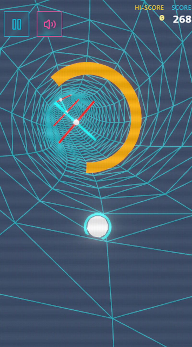 Neon Runner : Project 2084 screenshot 2