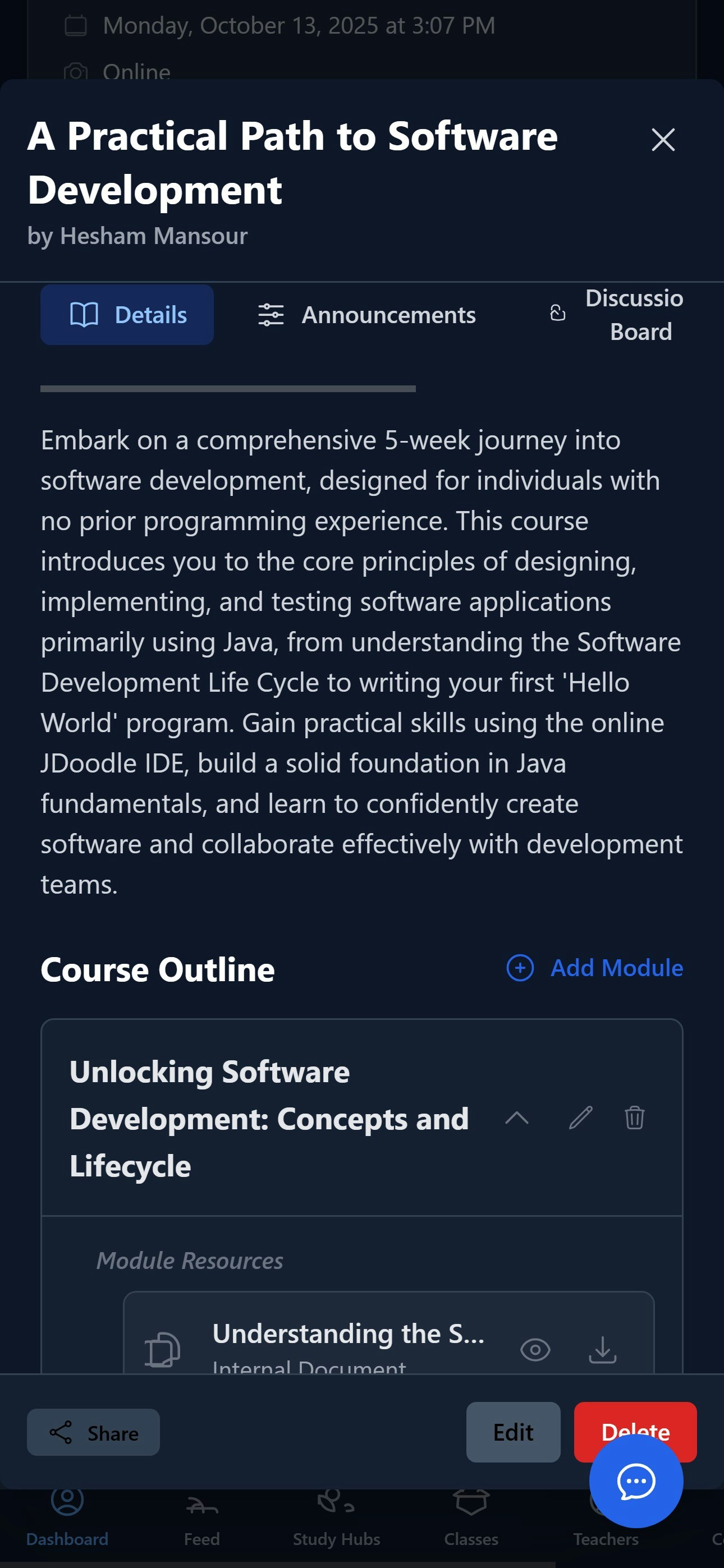 Manara LMS gallery image