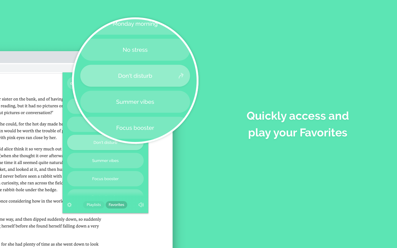 Mídia 3 de Noisli - Chrome Web Store
