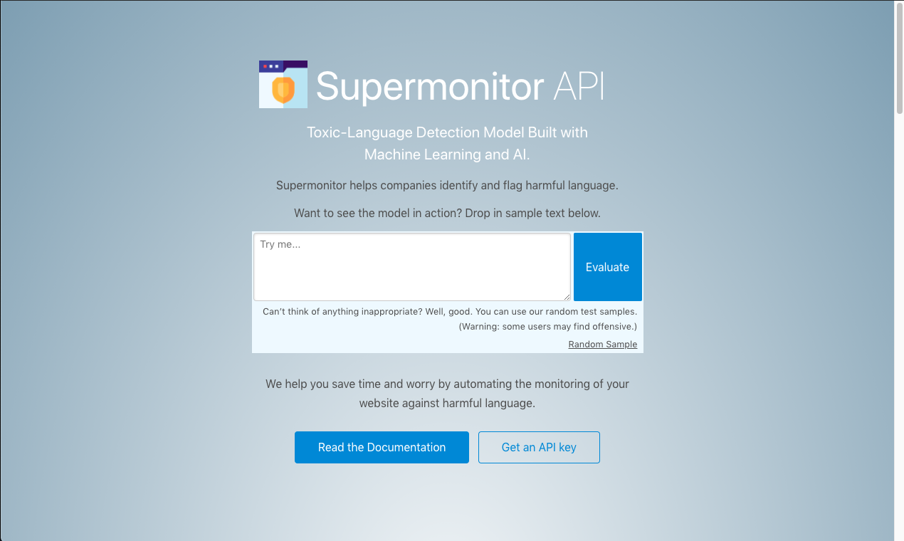 Supermonitor API gallery image