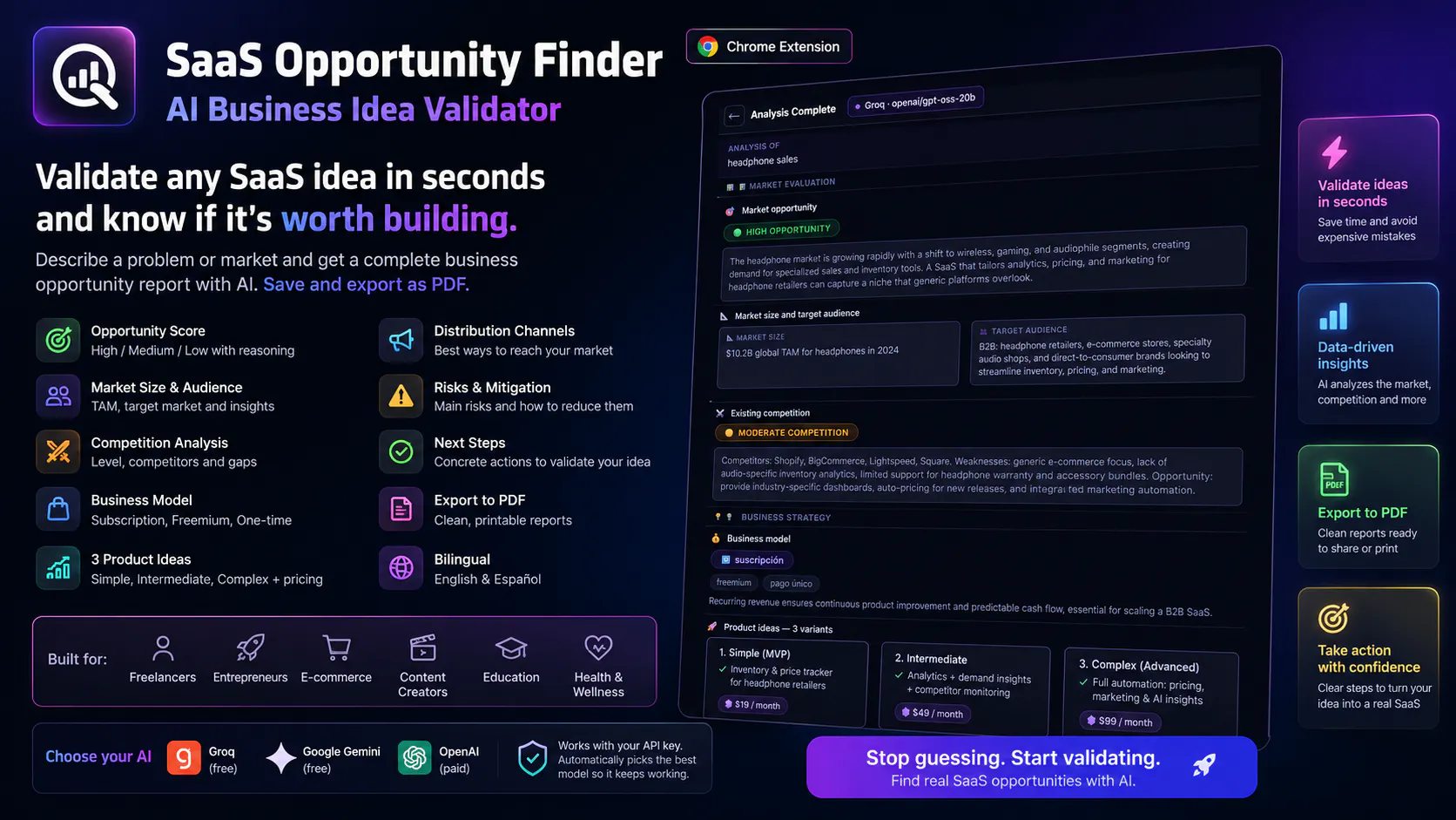 SaaS Opportunity Finder gallery image
