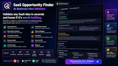 SaaS Opportunity Finder gallery image