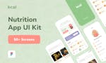 kcal - Nutrion App UI KIt image