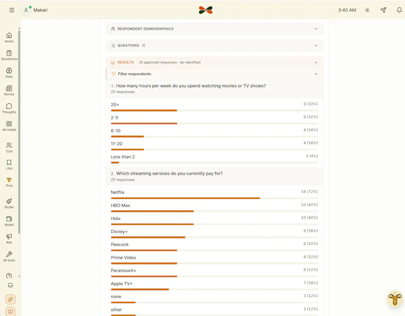 Dorea screenshot 2