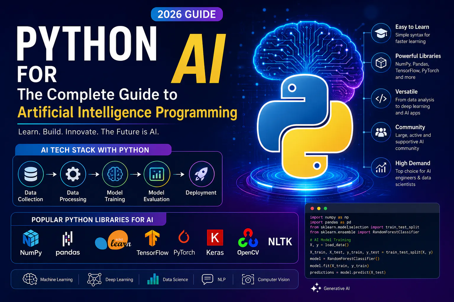 Python for AI: Complete Guide logo