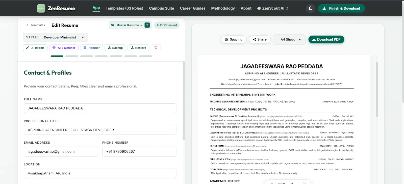 ZenResume screenshot 4