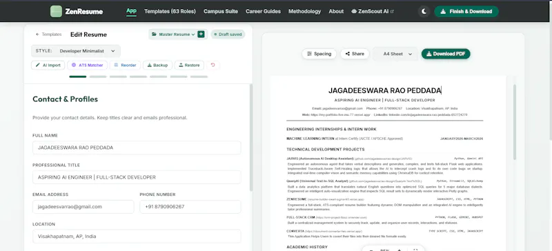 ZenResume screenshot 4