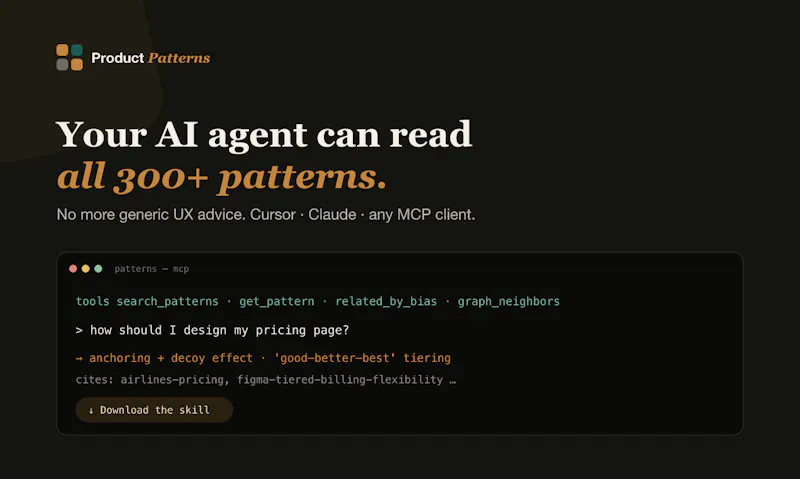 Product Patterns from Real Products screenshot 6