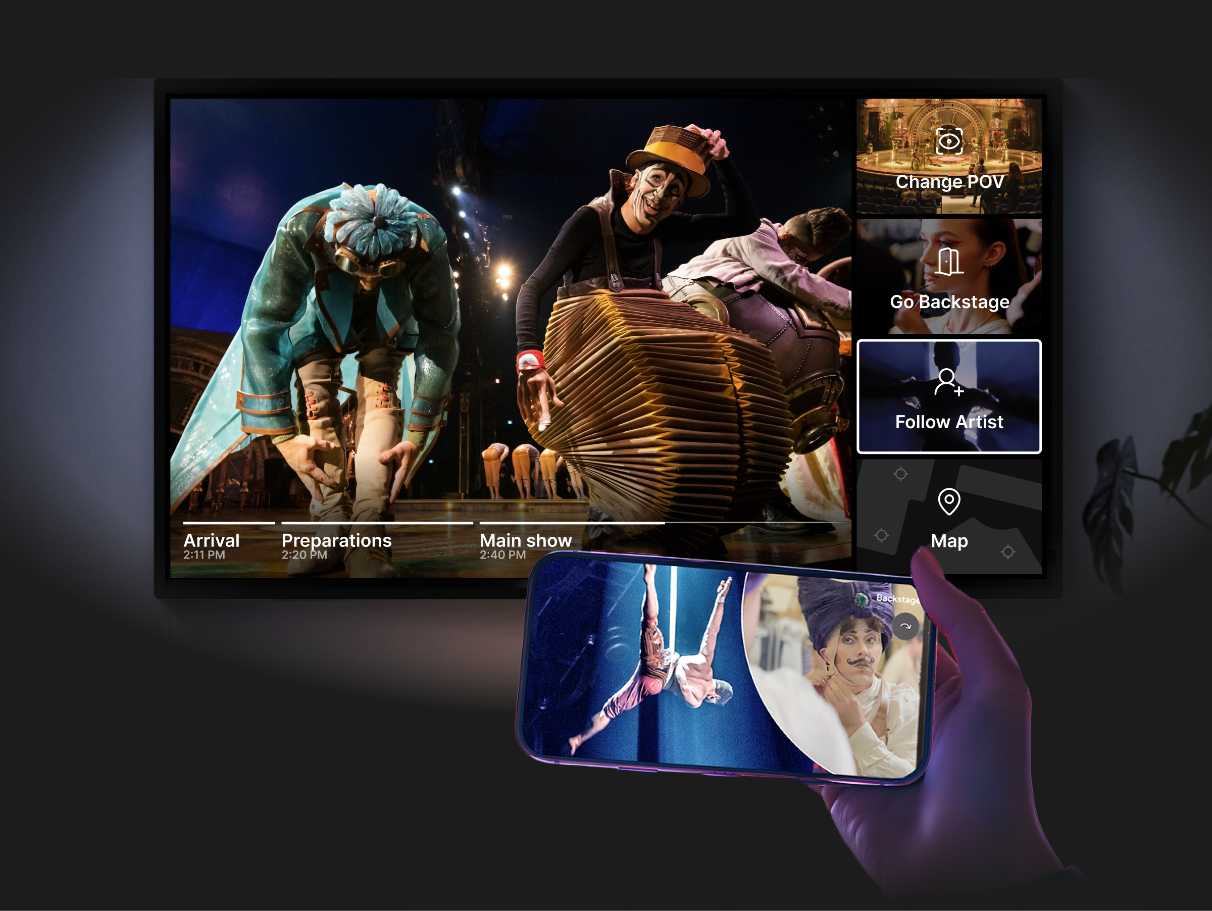 Etkileşimli Cirque Du Soleil Deneyimi - Evde canlı şovlar deneyimlemenin yepyeni bir yolu medya 3