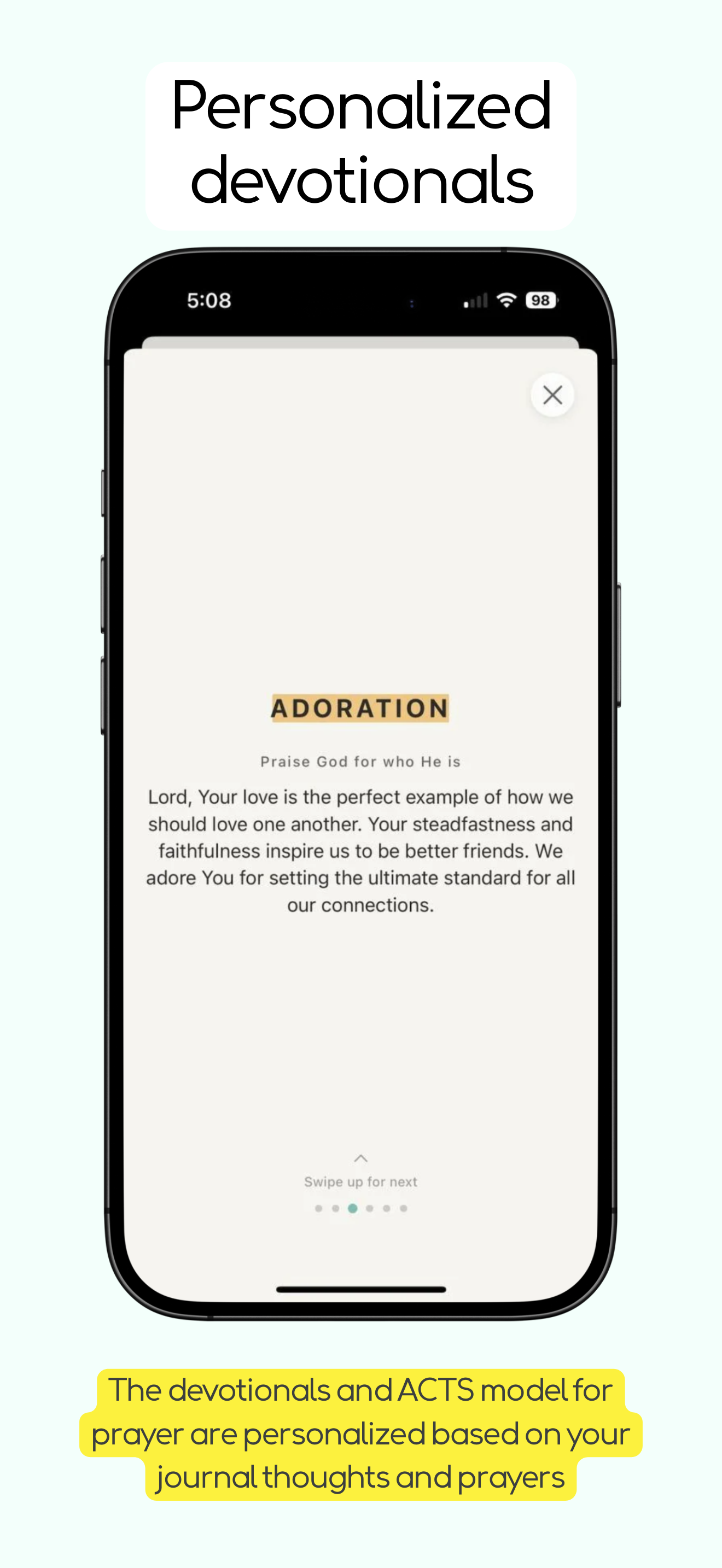 Média Pourtant: priez plus - Vie de prière entière dans une application: tracker, journal, motifs 5