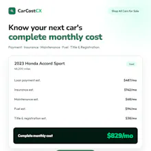 CarCostCX gallery image