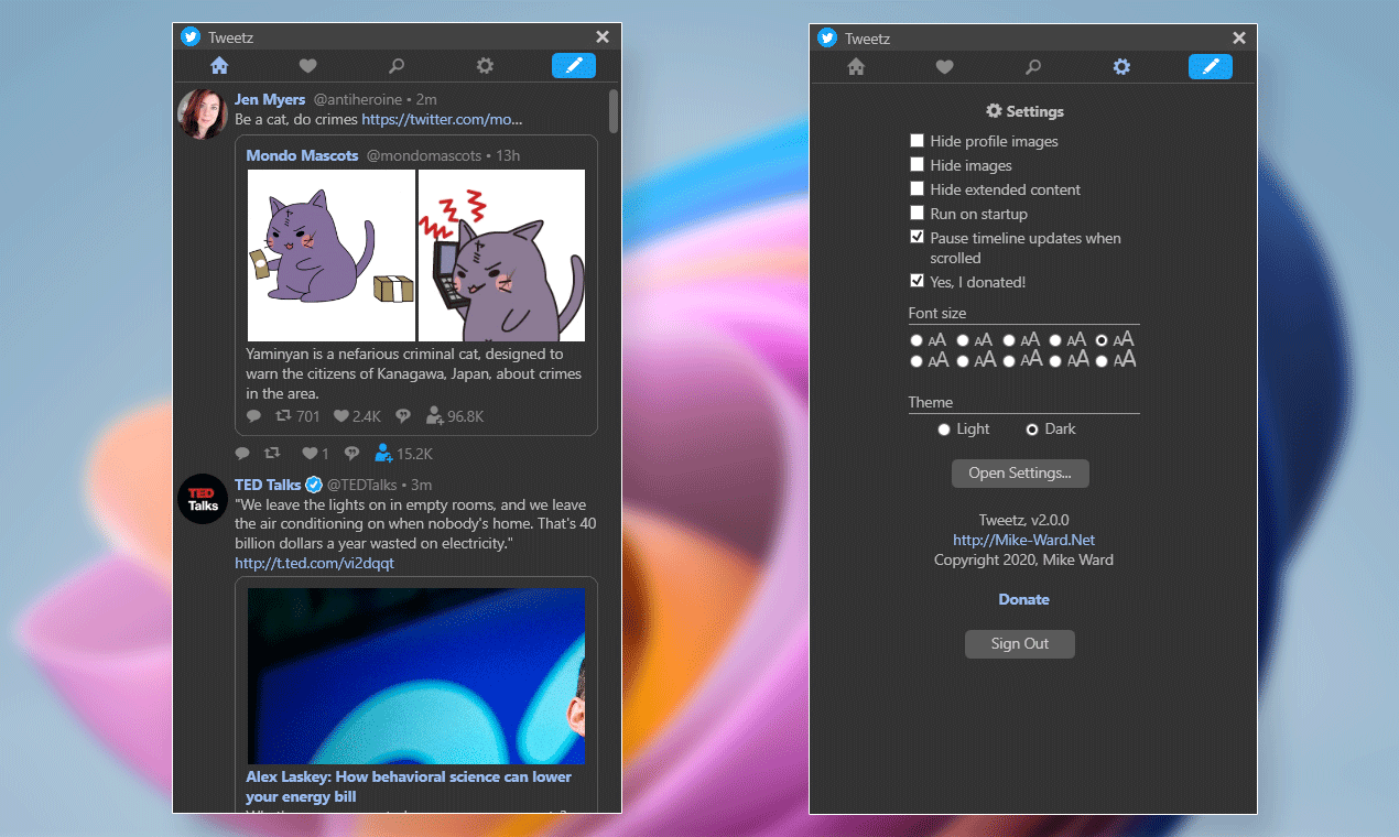 Tweetz gallery image