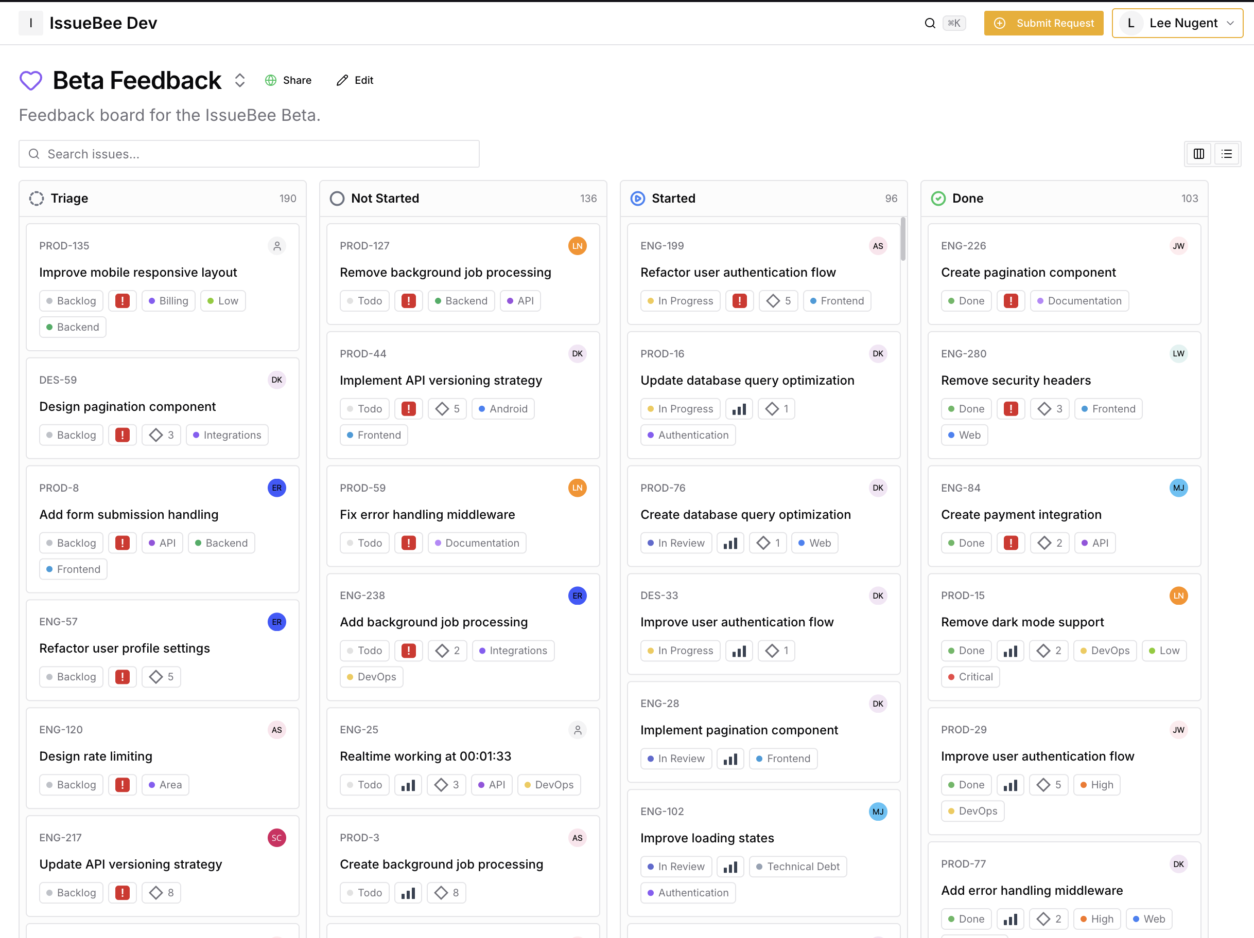 issueBee gallery image