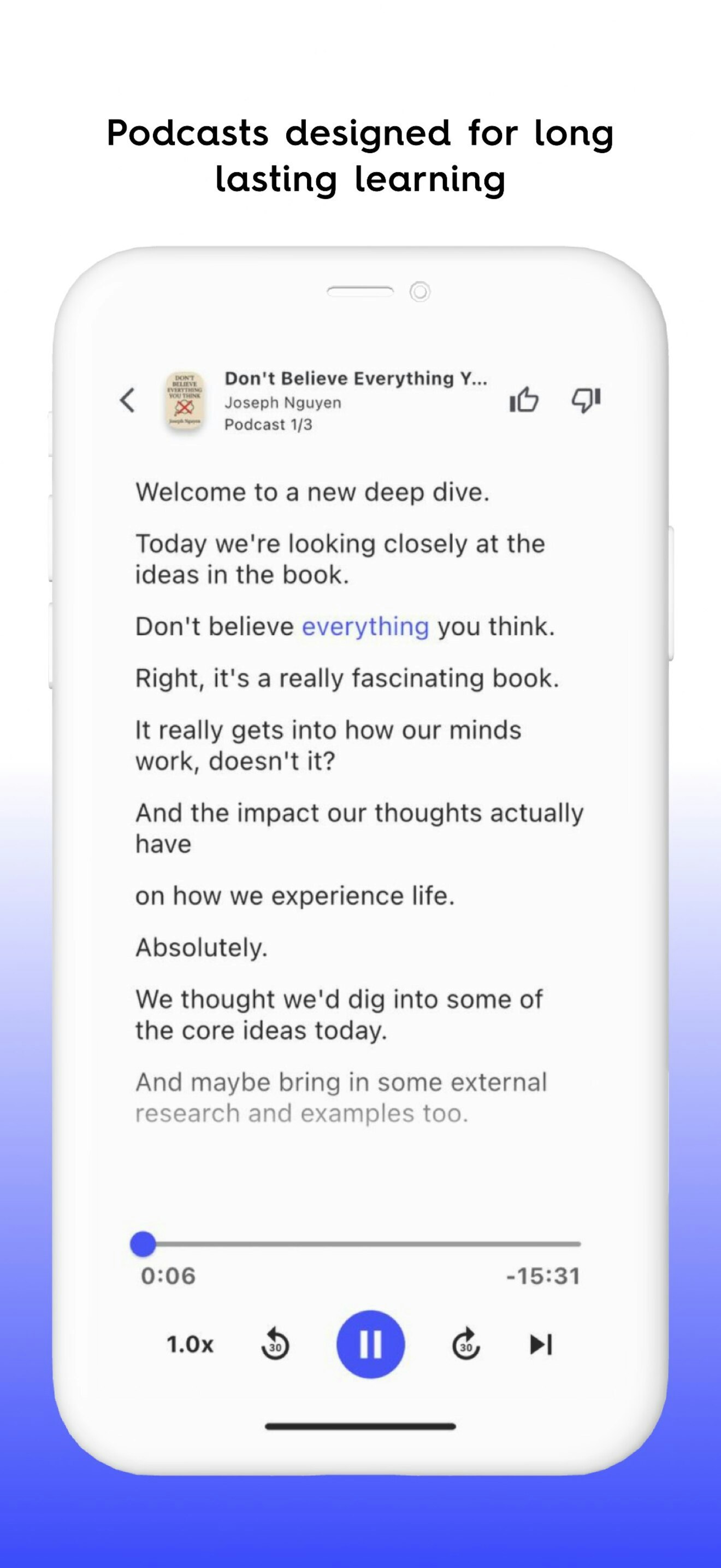 Dialogue: Podcasts on Books - Making books unforgettable media 4