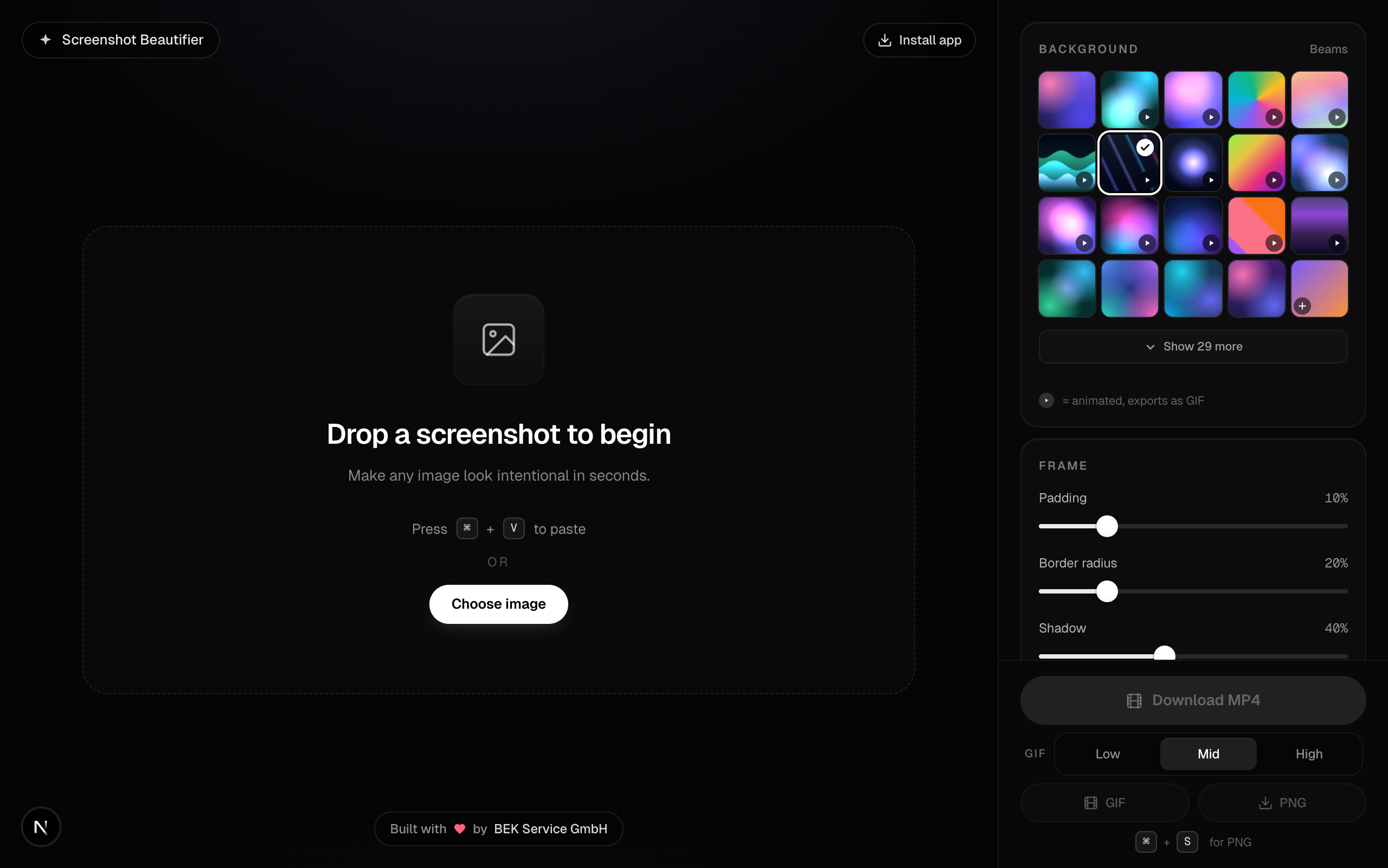 Screenshot Beautifier gallery image