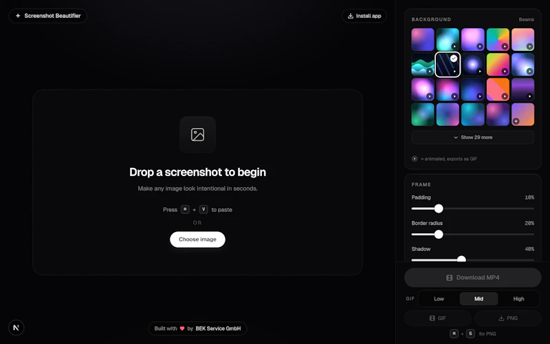 Screenshot Beautifier screenshot 6