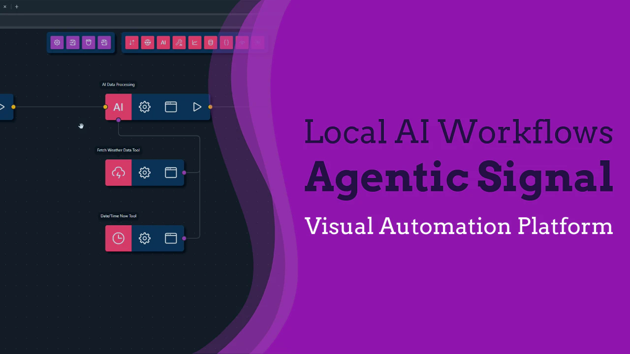 Agentic Signal 2.4: Smarter Automation screenshot 1