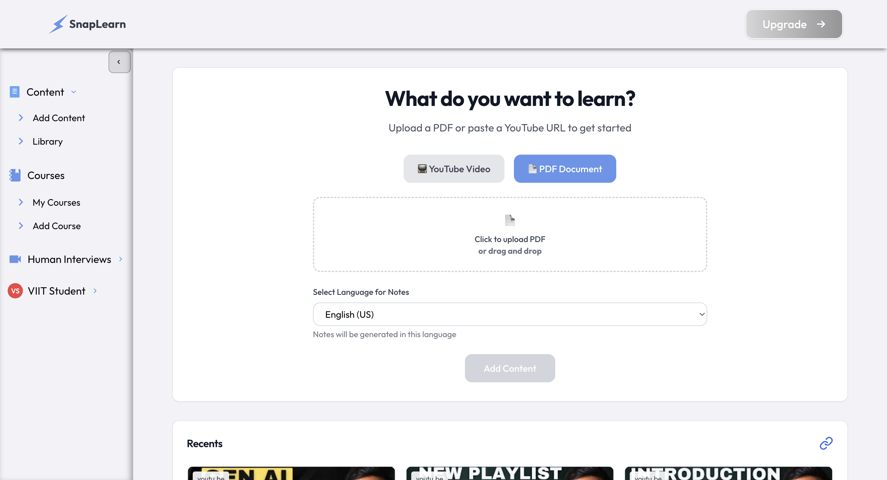 SnapLearn gallery image