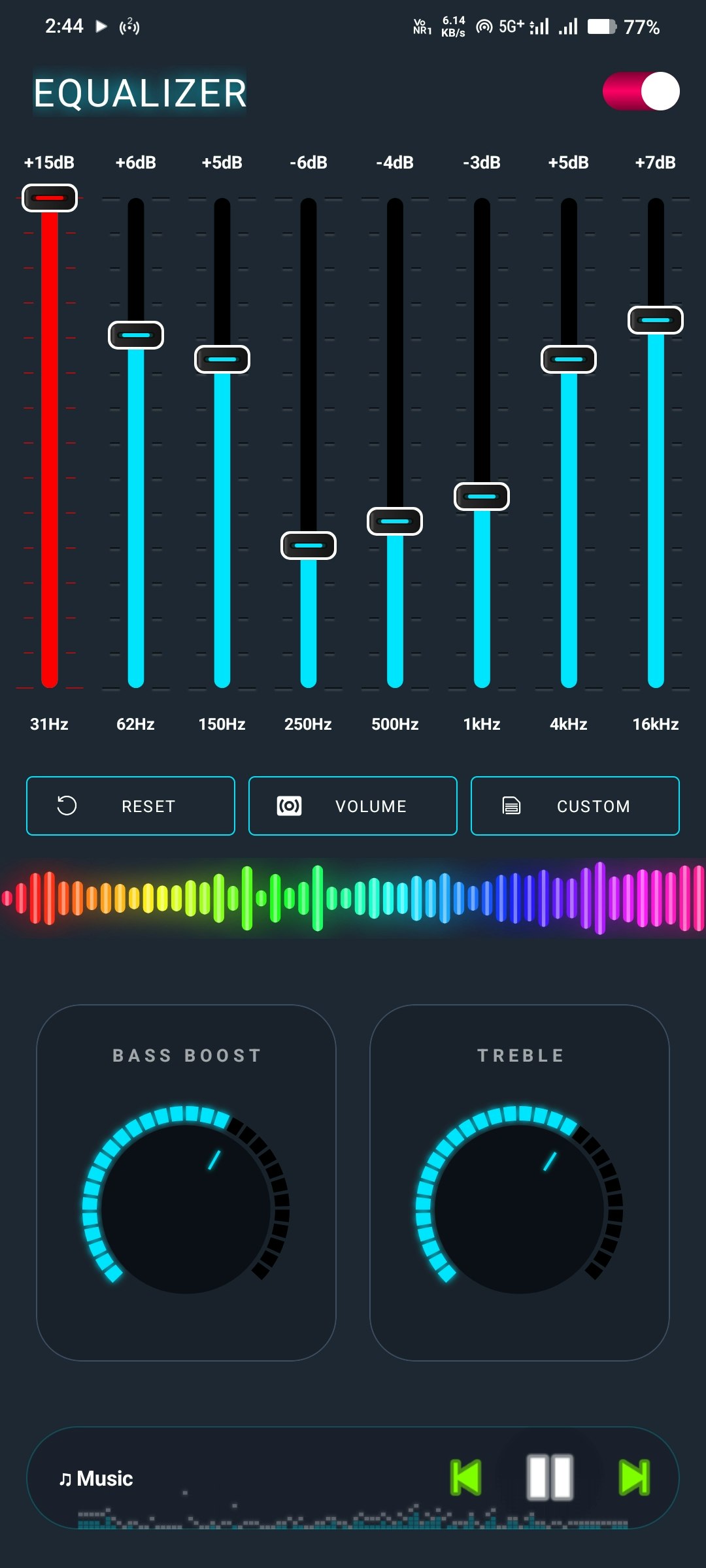 Bass Booster & Equalizer Pro App gallery image