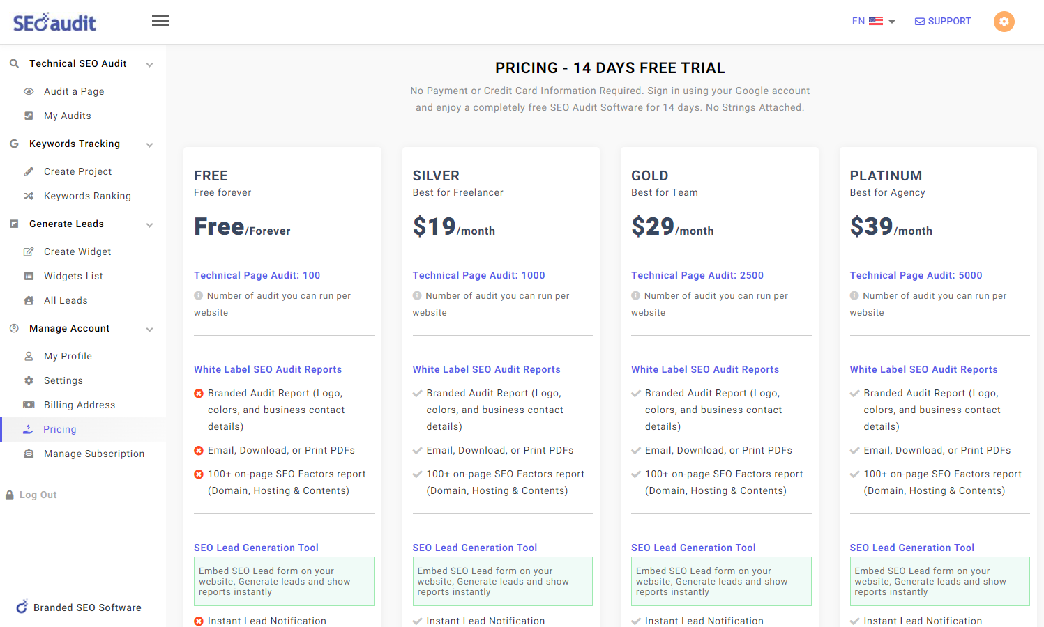 SEO Audit Software gallery image
