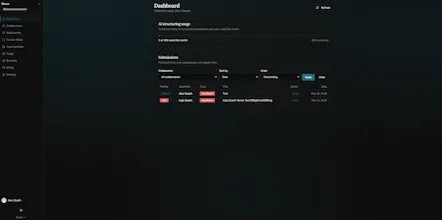 Flunes — Feedback intake for GitHub gallery image