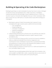 The Guide To No Code Marketplaces 2.0 gallery image