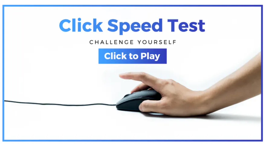 Click Speed Test: See how fast you can click | Product Hunt