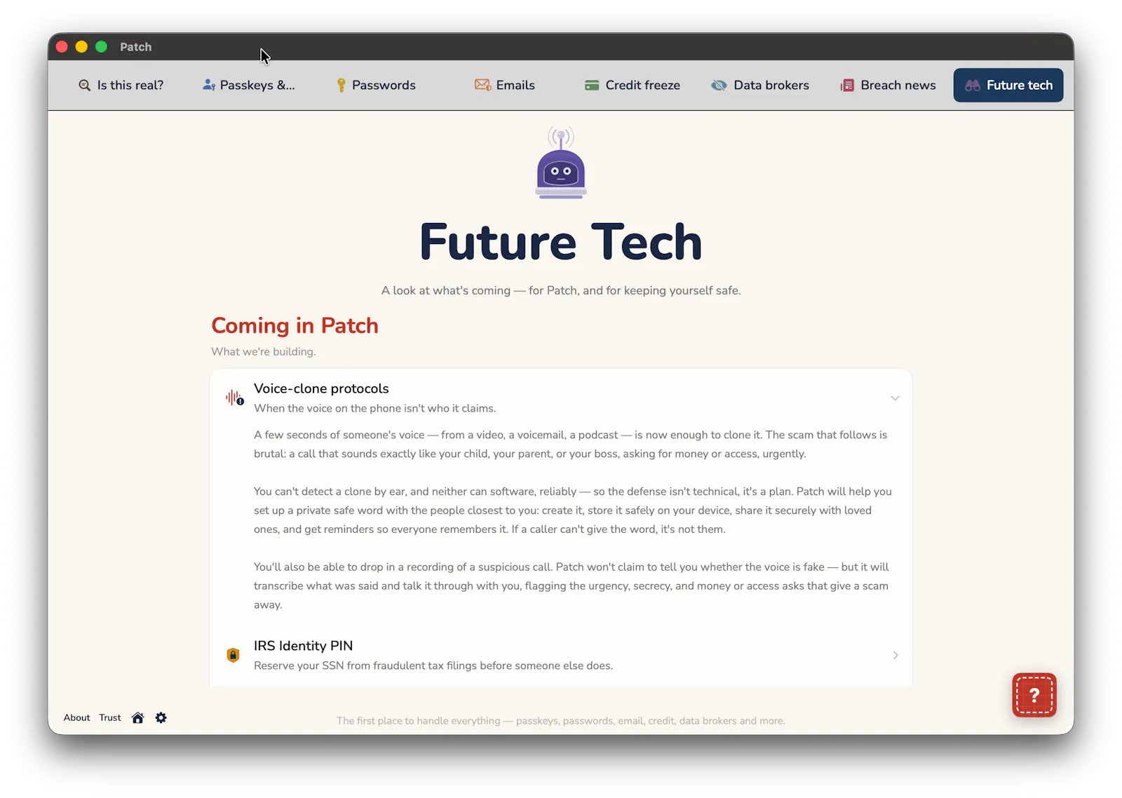 Patch — Your Security Center screenshot 10