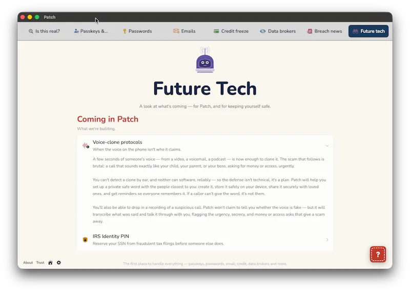 Patch — Your Security Center screenshot 10