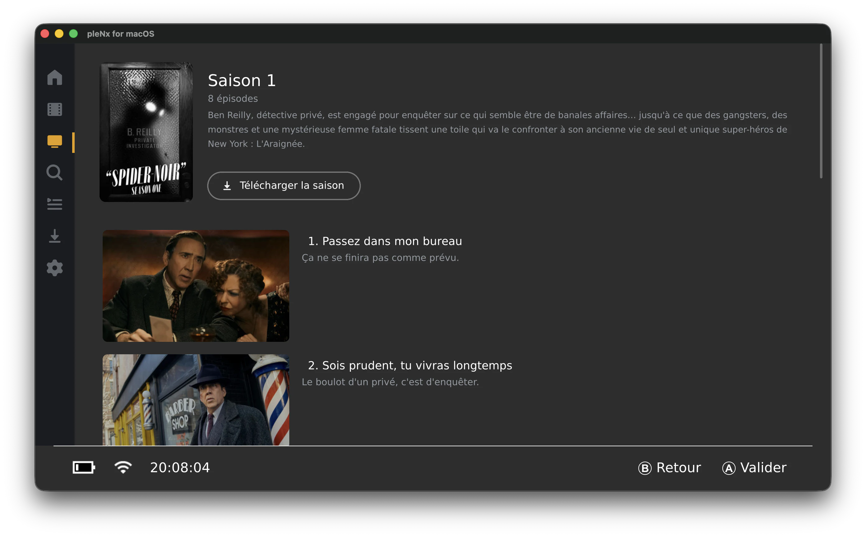 pleNx — Plex client for Nintendo Switch screenshot 4