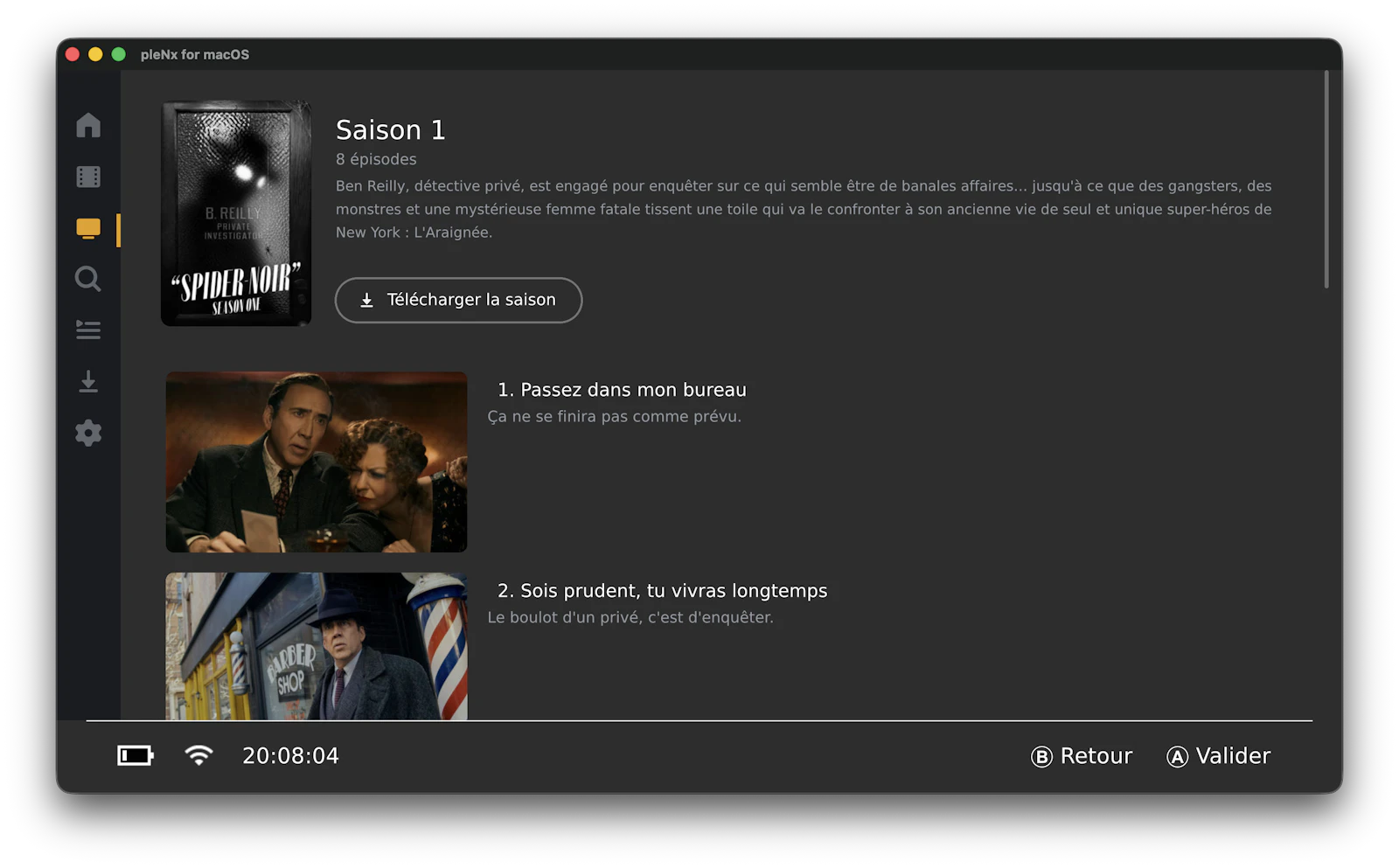 pleNx — Plex client for Nintendo Switch screenshot 4