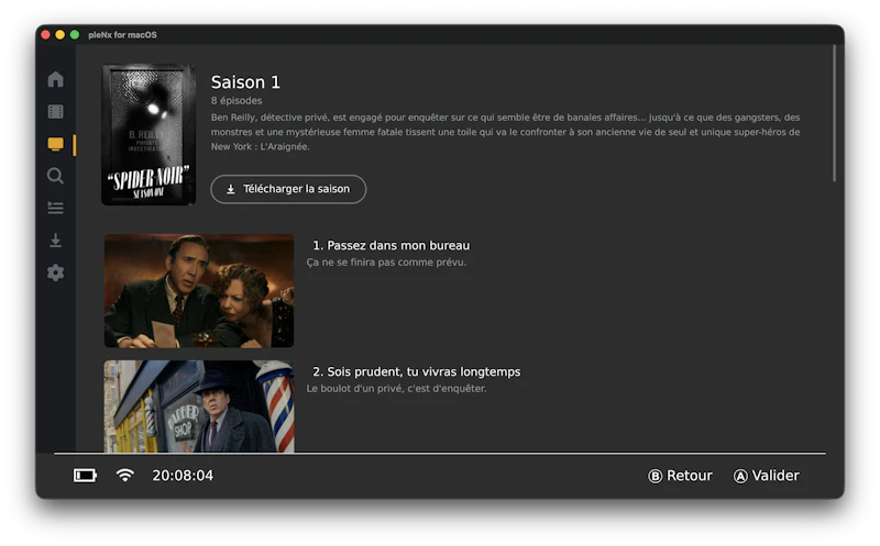 pleNx — Plex client for Nintendo Switch screenshot 4
