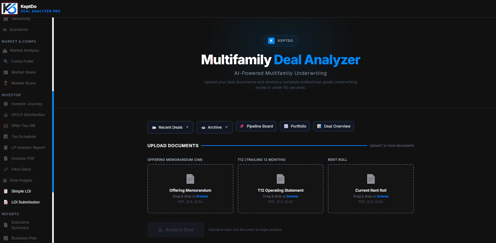 Multifamily Deal Analyzer Pro  screenshot 1