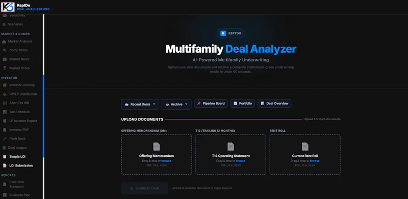 Multifamily Deal Analyzer Pro  screenshot 1