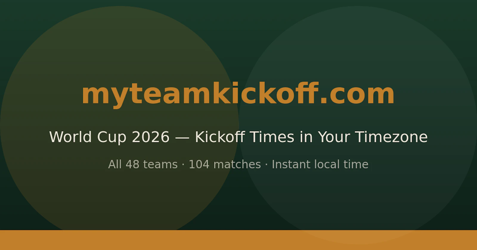 What Time Is My Team Playing? screenshot 1