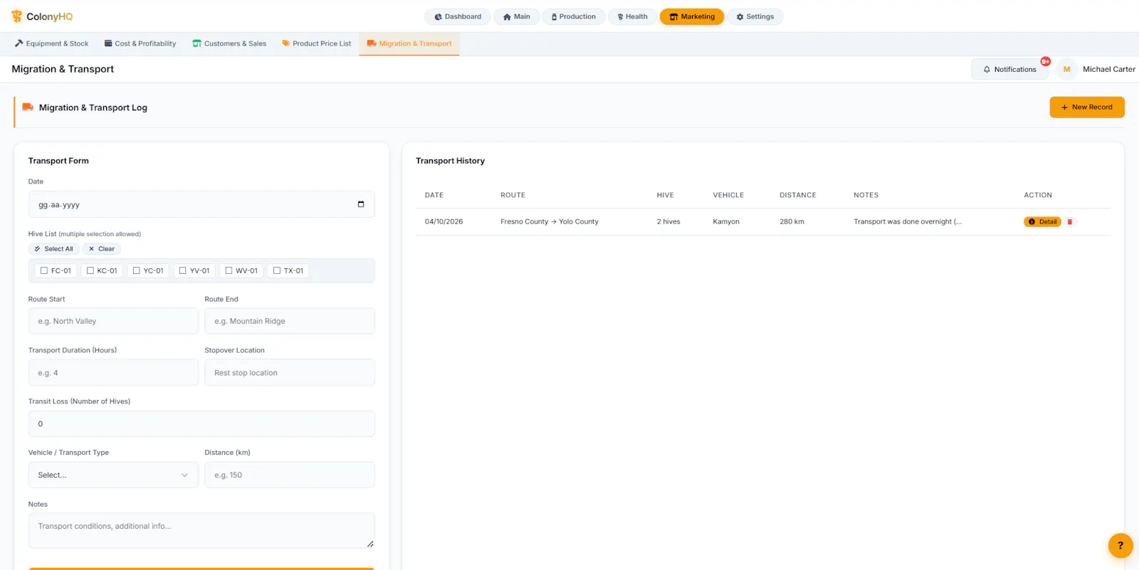 Beekeeping Web App Template screenshot 11