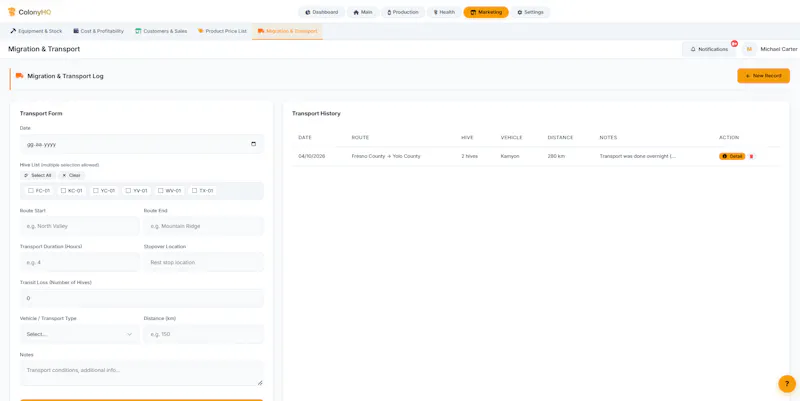 Beekeeping Web App Template screenshot 11