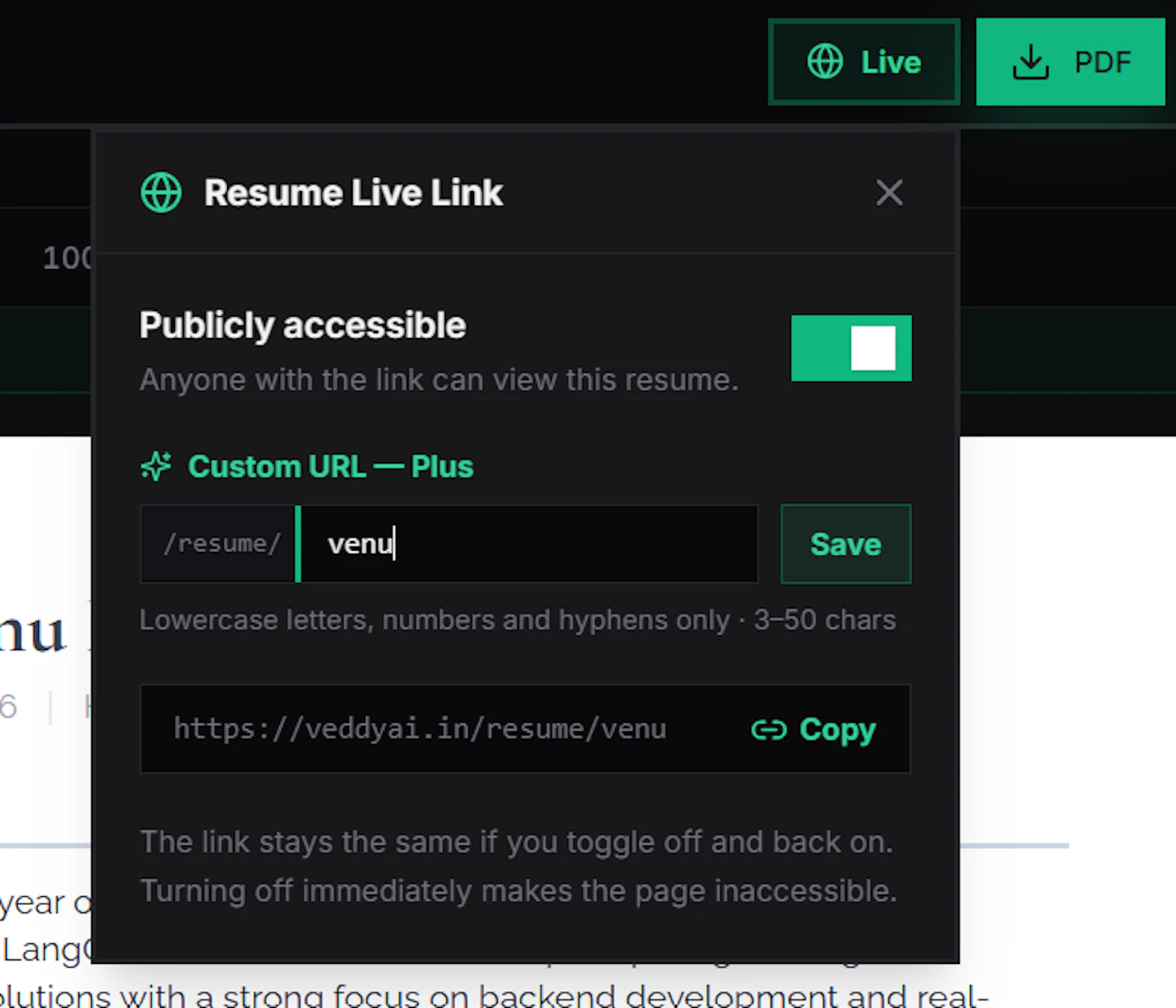 Veddy AI screenshot 4