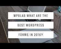 #WPblab – What are the best #WordPress forms in 2016? media 2