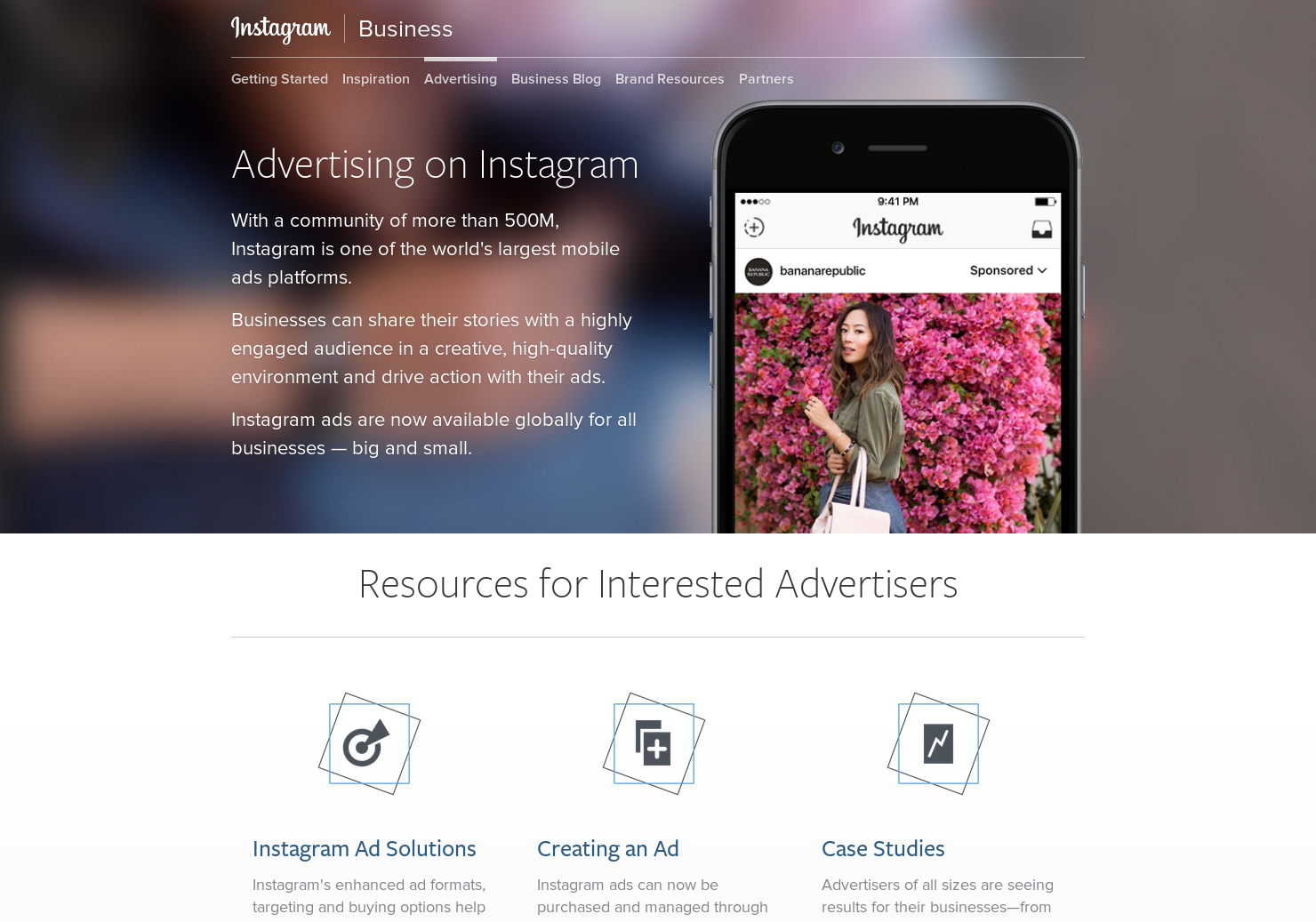 Instagram Advertising
